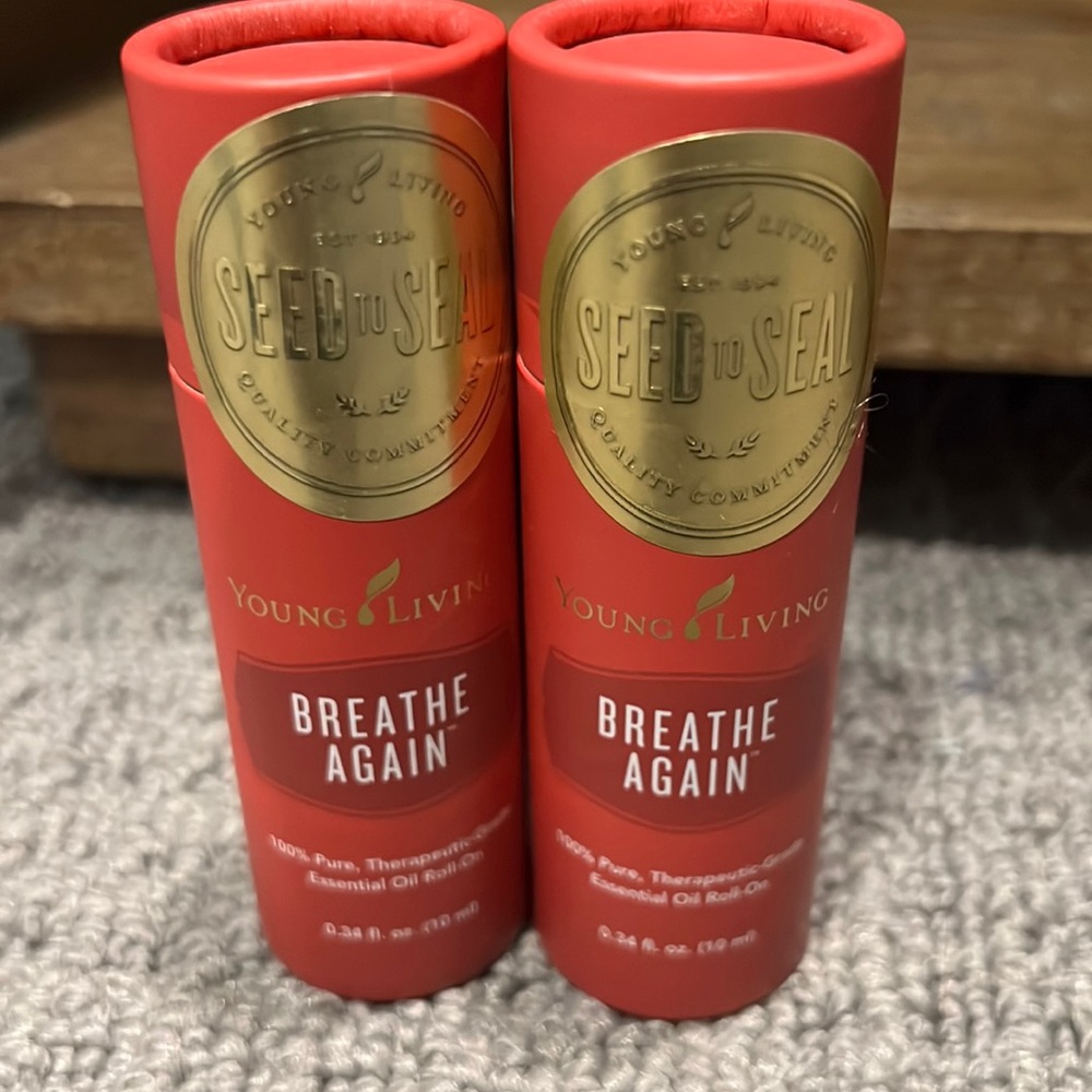 Young Living Essential Oils Breathe Again Roll-On